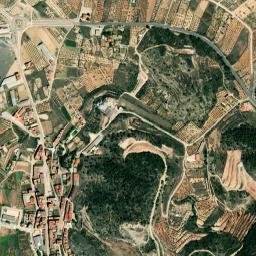 Tuéjar map(satellite map)