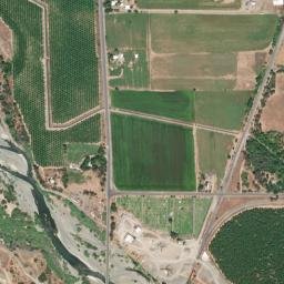 Wyo California High Resolution Satellite Map