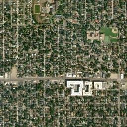 3821-3825 Meade St Denver CO High Resolution Satellite Map
