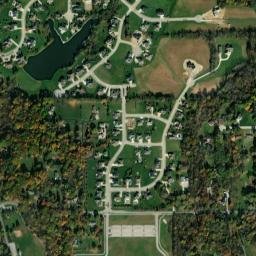 Hendricks County map(satellite map)