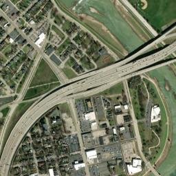 Riverdale Ohio High Resolution Satellite Map