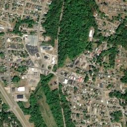 Crooksville map(satellite map)