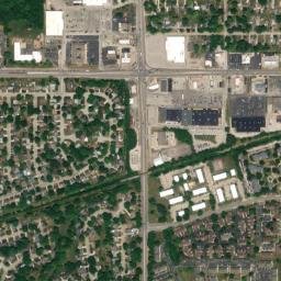 3118-3176 Chatham Road, Springfield, IL  High Resolution Satellite Map