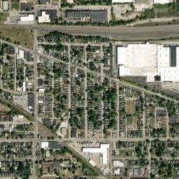 1702-1798 English Ave Indianapolis IN High Resolution Satellite Map