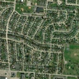 Page Manor Ohio High Resolution Satellite Map