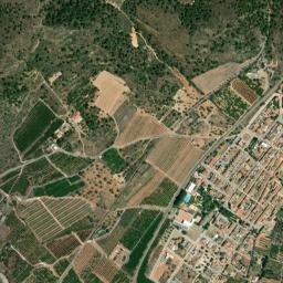 Algimia de Alfara map(satellite map)