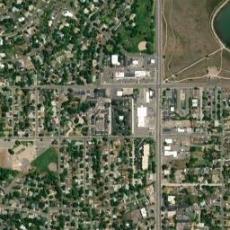 Paramount Heights Colorado High Resolution Satellite Map