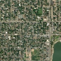 2501-2511 Ames Street Edgewater CO High Resolution Satellite Map