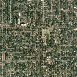 3652-3698 W 25th Ave Denver CO High Resolution Satellite Map