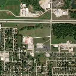 Missouri Route 110, Macon, MO High Resolution Satellite Map