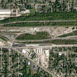 4320 Lexington Ave, Indianapolis, Indiana High Resolution Satellite Map