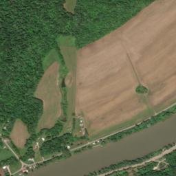 Durant Ohio High Resolution Satellite Map