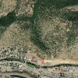 Argo Mill Colorado High Resolution Satellite Map