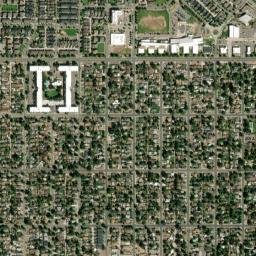 1717-1727 Valentia St Denver CO High Resolution Satellite Map