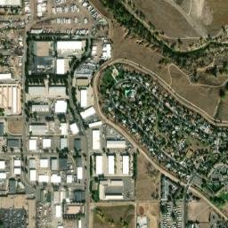 Norfolk Glen Colorado High Resolution Satellite Map