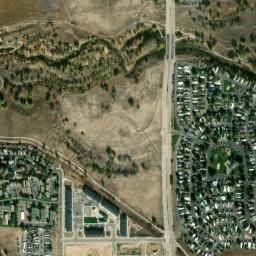 Friendly Village Colorado High Resolution Satellite Map