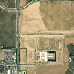 South 1st Street, Bennett, CO 80102, USA High Resolution Satellite Map