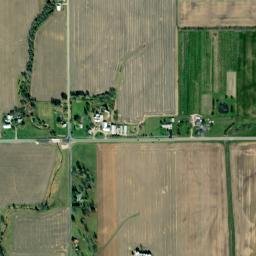 County Line Ohio High Resolution Satellite Map