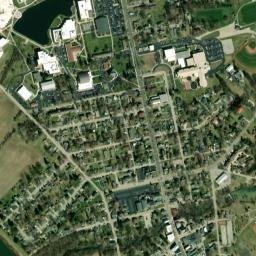 Cedarville map(satellite map)