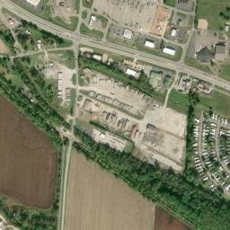 Hooker Ohio High Resolution Satellite Map