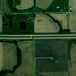 Interstate 72, Jacksonville, IL 62650, USA High Resolution Satellite Map