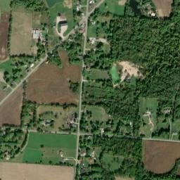 Colfax Ohio High Resolution Satellite Map