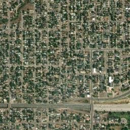 3450-3522 West 6th Avenue North Drive Denver CO High Resolution Satellite Map