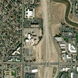 Aurora Colorado High Resolution Satellite Map