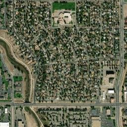 Chambers Heights Colorado High Resolution Satellite Map