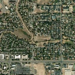 La Vista Colorado High Resolution Satellite Map