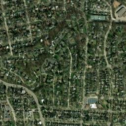 Oakwood map(satellite map)