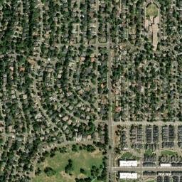 355 Jasmine Street, Denver, CO 80220, USA High Resolution Satellite Map