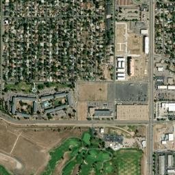 Sunnyvale Colorado High Resolution Satellite Map