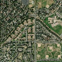Park East Colorado High Resolution Satellite Map