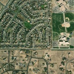 Cross Creek Colorado High Resolution Satellite Map