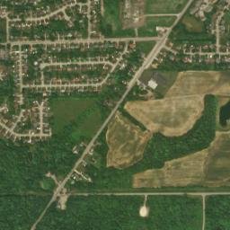 Frytown Ohio High Resolution Satellite Map