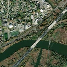 Middleboro Manor Delaware High Resolution Satellite Map