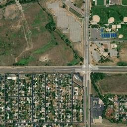 10000-10098 West Alameda Parkway, Lakewood, CO High Resolution Satellite Map