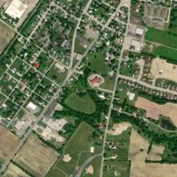 Burr Oaks Heights Ohio High Resolution Satellite Map