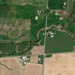 Walnut Ohio High Resolution Satellite Map