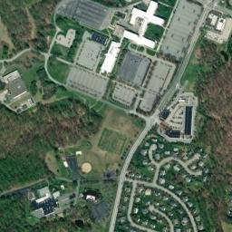 Milford Crossroads Delaware High Resolution Satellite Map