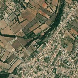 Llubí map(satellite map)