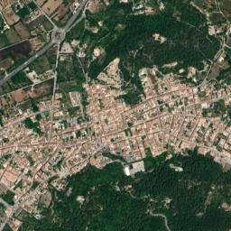 Capdepera map(satellite map)