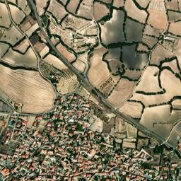 Gergei map(satellite map)