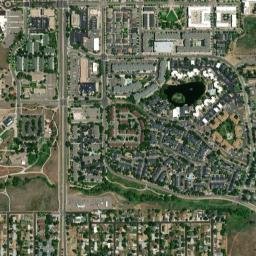 Lakewood map(satellite map)