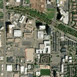 Glendale map(satellite map)