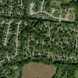 3587 Sunset Bluff Drive, Beavercreek, OH  High Resolution Satellite Map