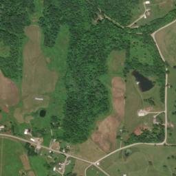 Triadelphia Ohio High Resolution Satellite Map