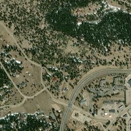 Bergen Park Colorado High Resolution Satellite Map