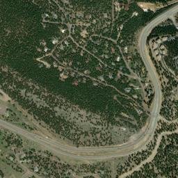 Hidden Valley Colorado High Resolution Satellite Map